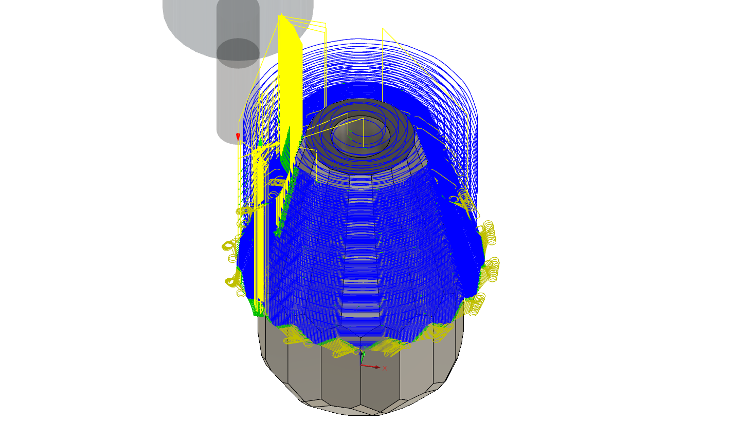 3D adaptive roughing bottom