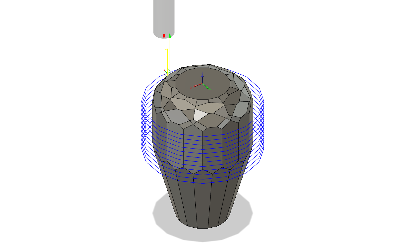 2D contour roughing and finishing sides